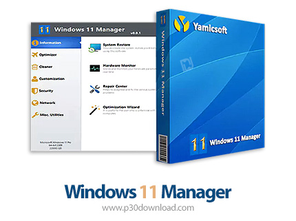 دانلود Windows 11 Manager v1.4.4 - نرم افزار مدیریت ویندوز 11