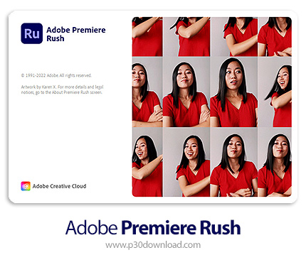 دانلود Adobe Premiere Rush v1.5.62.61 x64 - پریمیر راش، نرم افزار ویرایش آسان ویدئوها