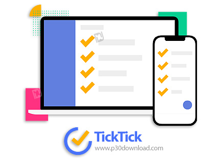 دانلود TickTick Premium v5.4 x86/x64 - نرم افزار مدیریت امور شخصی و فعالیت های کاری