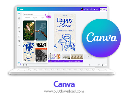 دانلود Canva v1.111.0 Free - نسخه دسکتاپ کنوا، نرم افزار طراحی سریع و حرفهای