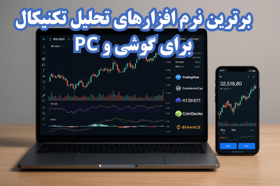 بهترین نرمافزارهای تحلیل تکنیکال ارز دیجیتال برای گوشی و PC در سال 2025
