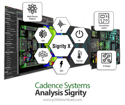 دانلود Cadence Systems Analysis Sigrity 2025 v25.10.100 x64 - نرم افزار شبیهسازی و آنالیز سلامت سیگ