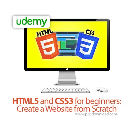 دانلود Udemy HTML5 And CSS3 For Beginners: Create A Website From Scrat