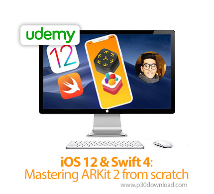 دانلود Skillshare iOS 12 & Swift 4: Mastering ARKit 2 from scratch - آموزش آی او اس 12 و سوئیفت 4: ت