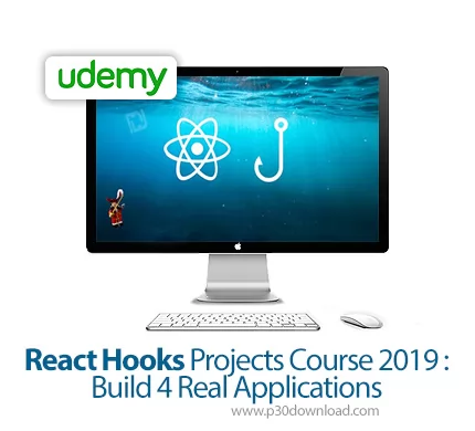 دانلود React Hooks Projects Course: Build 4 Real Applications آموزش ...