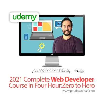 دانلود Udemy 2021 Complete Web Developer Course In Four Hour:Zero to ...