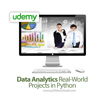 دانلود Udemy Data Analytics Real-World Projects in Python آموزش آنالیز ...