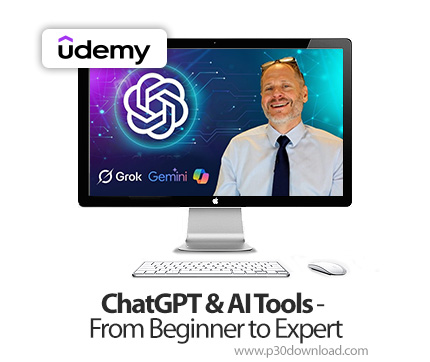 دانلود ChatGPT & AI Tools - From Beginner to Expert - آموزش چتجیپیتی
