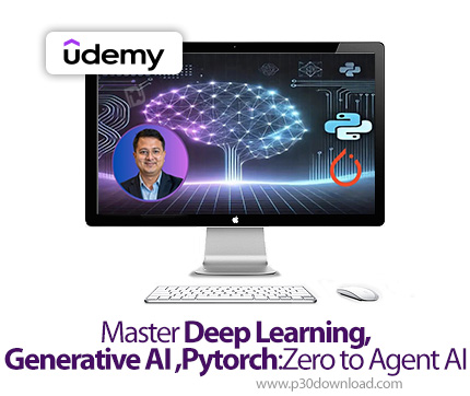 دانلود Master Deep Learning,Generative AI ,Pytorch آموزش هوش مصنوعی مولد و پایتورچ