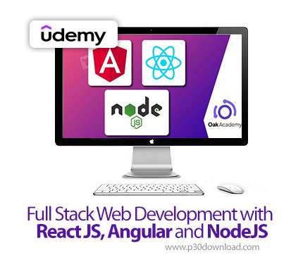 دانلود Full Stack Web Development with React JS, Angular and NodeJS 0 - آموزش ریاکت جیاس، انگولار