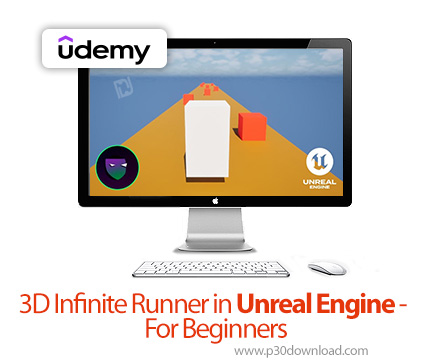 دانلود 3D Infinite Runner in Unreal Engine - For Beginners - آموزش آنریل انجین