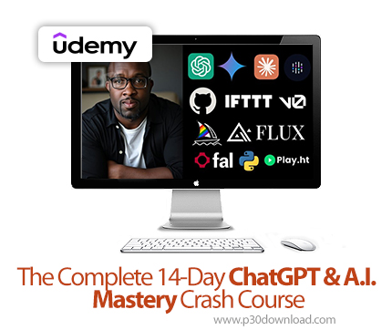 دانلود The Complete 14-Day ChatGPT & A.I. Mastery Crash Course - آموزش تسلط بر چتجیپیتی
