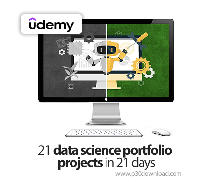 دانلود 21 data science portfolio projects in 21 days - آموزش علم داده