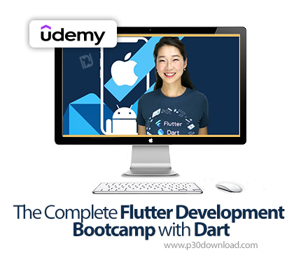 دانلود The Complete Flutter Development Bootcamp with Dart - آموزش فلاتر و دارت