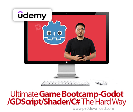 دانلود Ultimate Game Bootcamp-Godot/GDScript/Shader/C# The Hard Way - آموزش بازی سازی با گودو