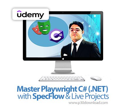 دانلود Master Playwright C# (.NET) with SpecFlow & Live Projects - آموزش پلیرایت سیشارپ