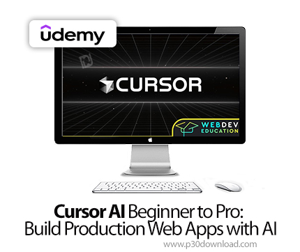 دانلود Cursor AI Beginner to Pro: Build Production Web Apps with AI - آموزش نرم افزار کرسر