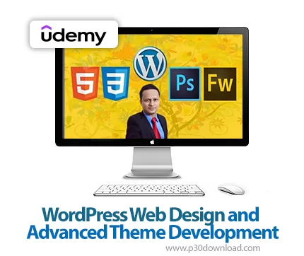 دانلود WordPress Web Design and Advanced Theme Development آموزش طراجی ...