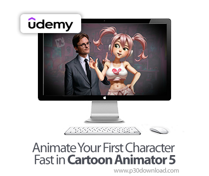 دانلود Animate Your First Character Fast in Cartoon Animator 5 - آموزش کارتون انیمیتور