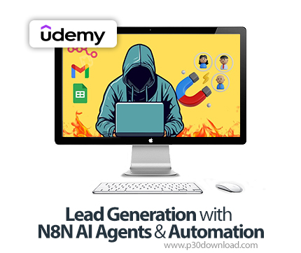 دانلود Lead Generation with N8N AI Agents & Automation - آموزش اتوماسیون ان۸ان