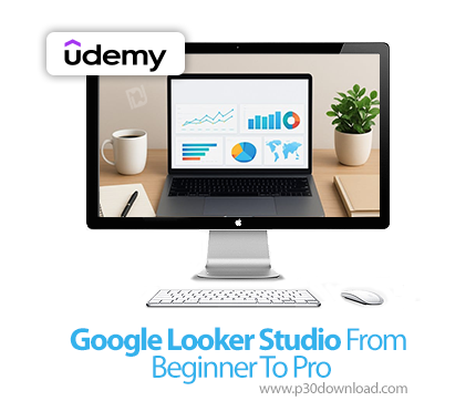 دانلود Google Looker Studio From Beginner To Pro - آموزش گوگل لوکر استودیو