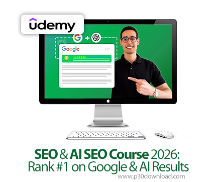 دانلود SEO & AI SEO Course 2026: Rank #1 on Google & AI Results - آموزش سئو و سئو هوش مصنوعی