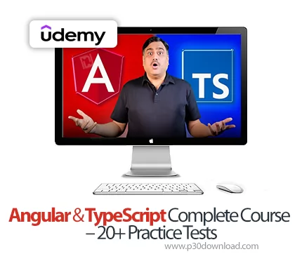دانلود Angular & TypeScript Complete Course 20+ Practice Tests آموزش ...