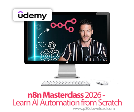 دانلود n8n Masterclass 2026 - Learn AI Automation from Scratch - آموزش کامل ان8ان