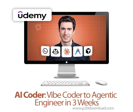 دانلود AI Coder: Vibe Coder to Agentic Engineer in 3 Weeks آموزش برنامه ...