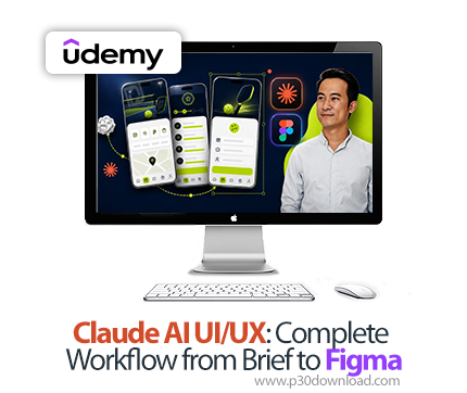 دانلود Claude AI UI/UX: Complete Workflow from Brief to Figma - آموزش کلاد ایآی
