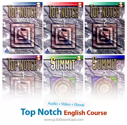دانلود Top Notch English Course - مجموعه آموزش زبان انگلیسی تاپ ناچ به همراه کتاب و فیلم