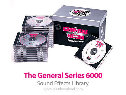 دانلود The General Series 6000 Sound Effects Library - مجموعه جلوه های صوتی شرکت ساند آیدیاز
