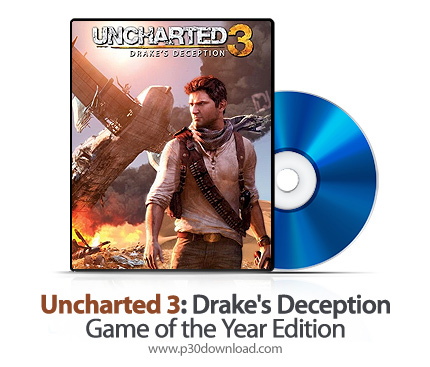 دانلود Uncharted 3: Drake's Deception Game of the Year Edition PS3 - بازی سرزمین ناشناخته ۳: فریب در