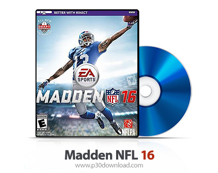دانلود Madden NFL 16 XBOX 360, PS3 - بازی مدن ان اف ال 16 برای ایکس باکس 360 و پلی استیشن 3