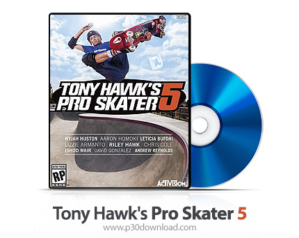 دانلود Tony Hawks Pro Skater 5 XBOX 360, PS3, PS4 - بازی اسکیت با تونی هاوک برای ایکس باکس 360, پلی 