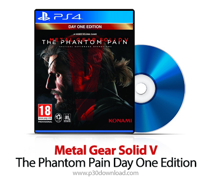 دانلود Metal Gear Solid V: The Phantom Pain Day One Edition PS4, XBOX ONE - بازی متال گیر سالید 5: ف