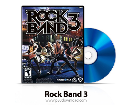 دانلود Rock Band 3 WII, PS3, XBOX 360 - بازی گروه راک 3 برای وی, پلی استیشن 3 و ایکس باکس 360