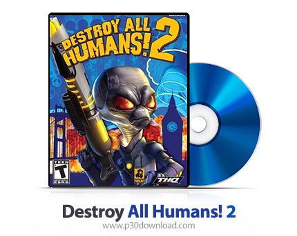 دانلود Destroy All Humans! 2 PS4 - بازی نابود کردن تمام انسان ها! 2 برای پلی استیشن 4 + نسخه هک شده 