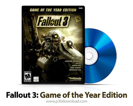 دانلود Fallout 3: Game of the Year Edition PS3, XBOX ONE, XBOX 360 - بازی فال‌اوت 3: نسخه سال برای پ