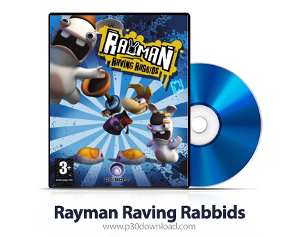 دانلود Rayman Raving Rabbids XBOX 360 - بازی ریمن و خرگوش‌های دیوانه برای ایکس باکس 360