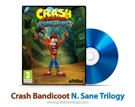 دانلود Crash Bandicoot N. Sane Trilogy PS4 - بازی کراش باندیکوت سه‌گانه احمقانه برای پلی استیشن 4 + 