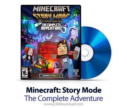 دانلود Minecraft: Story Mode - The Complete Adventure PS3, XBOX 360 - بازی ماینکرفت: حالت داستانی - 