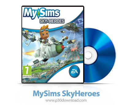 دانلود MySims SkyHeroes WII, PS3, XBOX 360 - بازی مای‌سیمز قهرمان‌های‌آسمان برای وی, پلی استیشن 3 و 