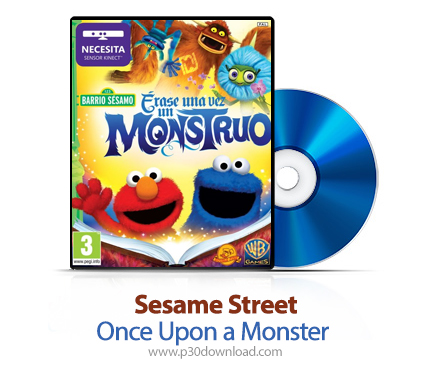 دانلود Sesame Street: Once Upon a Monster XBOX 360 - بازی خیابان سسمی: روزی روزگاری یک هیولا برای ای