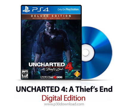 دانلود UNCHARTED 4: A Thief's End Digital Edition PS4 - بازی آنچارتد 4: عاقبت یک دزد نسخه نهایی دیجی