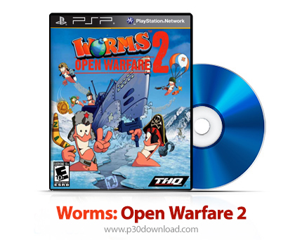 دانلود Worms: Open Warfare 2 PSP - بازی جنگ کرم‌ها 2 برای پی اس پی