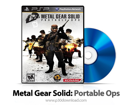 دانلود Metal Gear Solid: Portable Ops PSP - بازی متال گیر سالید: پرتابل آپس برای پی اس پی