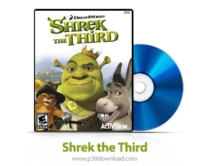 دانلود Shrek the Third WII, PSP - بازی شرک 3 برای وی, پی اس پی