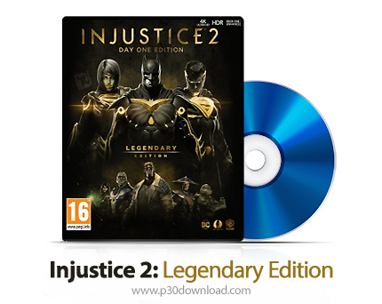 دانلود Injustice 2: Legendary Edition PS4 - بازی بی‌ عدالتی 2: نسخه افسانه ای برای پلی استیشن 4 + نس