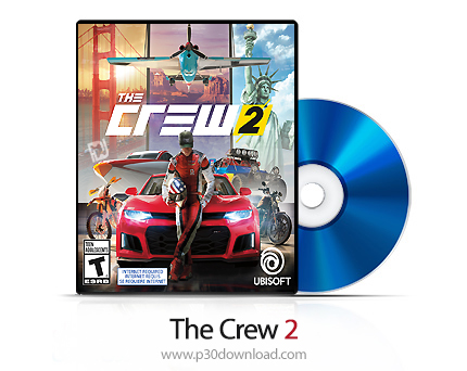 دانلود The Crew 2 PS4, XBOX ONE - بازی مسابقات اتومبیلرانی کروو 2 برای پلی استیشن 4 و ایکس باکس وان